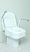 NRS Healthcare Raised Toilet Seat with Arm Rests