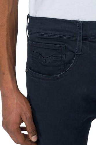 Replay Herren Jeans Anbass Hyperflex Stretch, Blau (Blue 010-2), 32W/34L – Ansicht 5
