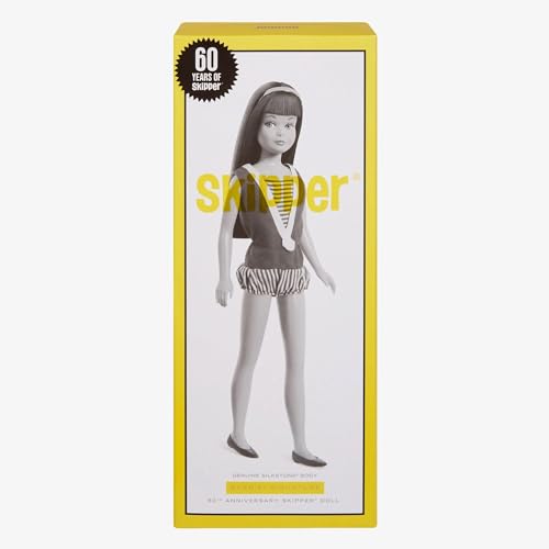 Muñeca Skipper Barbie Signature Gold Label 60 Aniversario miniatura 2