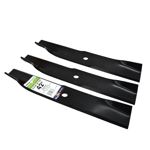 MaxPower 561135B 3-Blade Set for Many 42\" Bad Boy and Dixie Chopper Mowers, Replaces OEM #\'s 30227-42, 63227-N, 038-4221-00, 038-4226-00 - Thumbnail 2