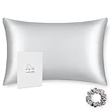 ALASKA BEAR Silk Pillowcase for Acne Prone Skin...