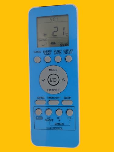 Image of Sanavya AC Remote Control - Compatible Replacement for Split & Window Air Conditioners - Replicates Genuine Remote Functions (Onida GZ09-BE00-006 ac Remote)