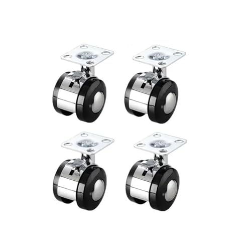 Roulette pivotante pour réparer une chaise de bureau bloquée lot de 4