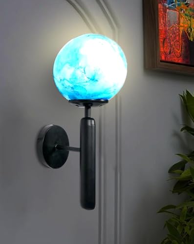 Image of SINOMAN Metal Wall Light For Living Room Modern /Wall Lamps For Bedroom /For Living Room /Wall Lights For Home Decoration /Bedside Wall Lamp (Wl Venus, With Bulb)