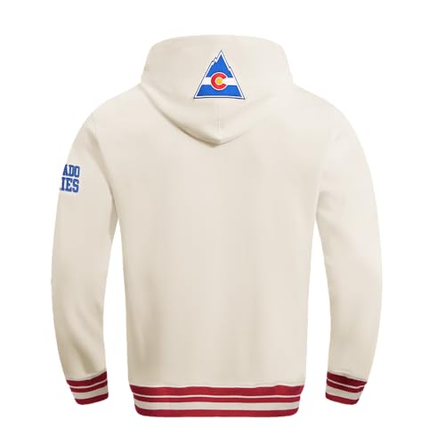 Image of Pro Standard Men's NHL Retro Classics Brushed Back French Terry Pull Over Hoodie