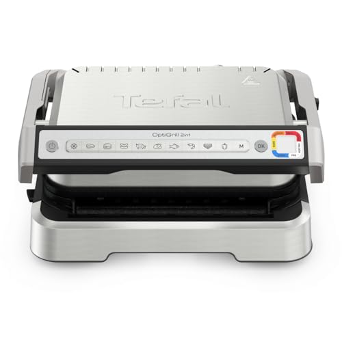 Tefal OptiGrill 2-in-1 Electric Grill for Home