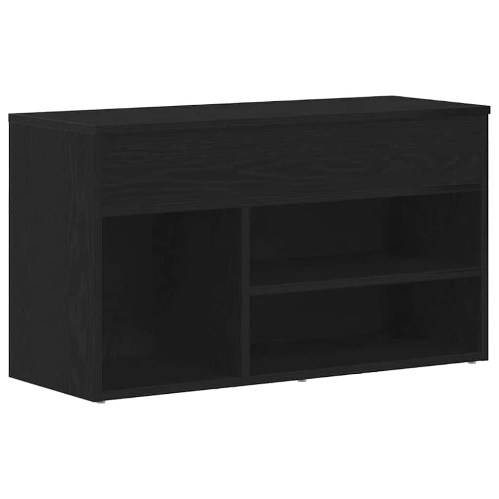 Ławka do butów 80 x 30 x 45 cm, wykonana z drewna