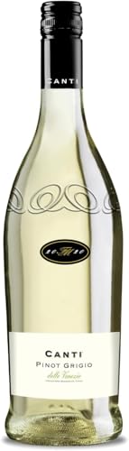 Miniatura 2 de Canti - Pinot Grigio Delle Venezie D.O.C., Vino Blanco Seco Italiano, Sabor Fresco Con Un Gusto Afrutado Y Redondo, 6x750 Ml