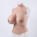 Produktbild AKOC Brustformen Für Crossdresser Transgender Shemale Prothese Mit Touch Soft Bra Pads Mastektomie-BH,3,H