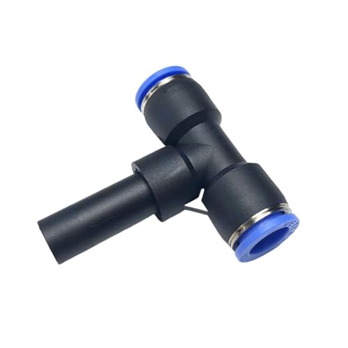 Raccord pneumatique en T PTJ 8mm à connexion instantanée pour tube