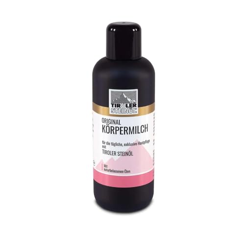 Tiroler Steinöl Original Körpermilch mit Avocado- und Jojobaöl für die tägliche Hautpflege 300ml