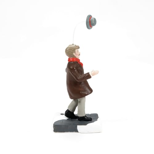Department 56 6013408 Christmas In The City Village Accessories Friends And Neighbors Figurines 3Pc Set- Hand Crafted Porcelain Mini Figurines Christmas Village Home Decor Collection thumb #2