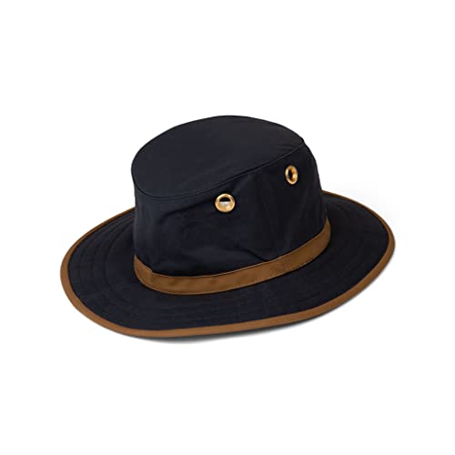 Image of Tilley TWC7 Outback Hat Breathable Cotton Outdoor Sun Protection Hat for Men and Women Ideal for Hiking Fishing Camping