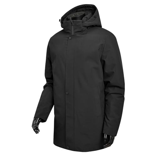 Chaquetas de invierno hombre de manga larga ropa exterior de abrigo 5