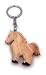 Produktbild H-Customs Pferd Schimmel Einhorn weiß Echt Holz Edel Handmade Schlüsselanhänger Anhänger