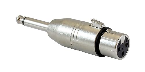 Devinal Adattatore da XLR a RCA femmina, convertitore cavo corto da RCA a XLR maschio, convertitore di genere per amplificatori mixer registratori ecc Devinal Adattatore da XLR a RCA femmina, convertitore cavo corto da RCA a XLR maschio, convertitore di genere per amplificatori mixer registratori ecc