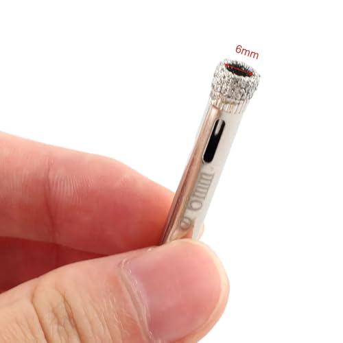 Set de 15 brocas diamantadas 6 mm para vidrio miniatura 5