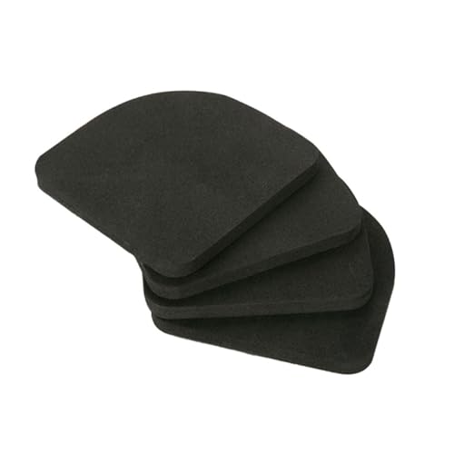 CHILDWEET 12pcs Washing Machine Vibration Mat Anti-Vibration Anti-Vibration Pads Vibration Reduction Pads Furniture Pad Anti-Shock Pad Foam Pad Foam Mat Vibration Isolation Pads Black