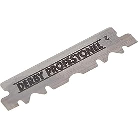 Alternative view of 400 Derby Professional Single Edge Razor Blades for straight razor (Four Hundred Pieces)