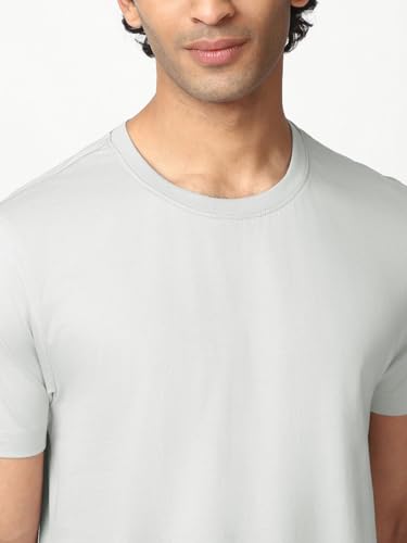 Image of Bewakoof Men's 100% Cotton Solid Regular Fit Half Sleeve Round Neck T-Shirt | Tshirt for Men Cotton| Casual Wear | Street Wear
