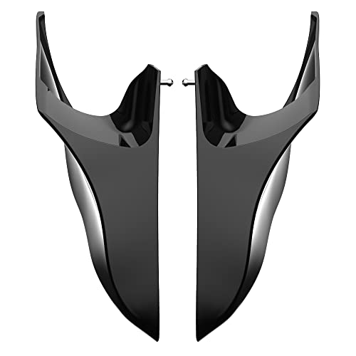 Cubiertas Laterales Estiradas Advanblack Vivid Black para Harley Touring 2014+ Street Glide Road Glide Electra Glide Ultra Classic miniatura 5