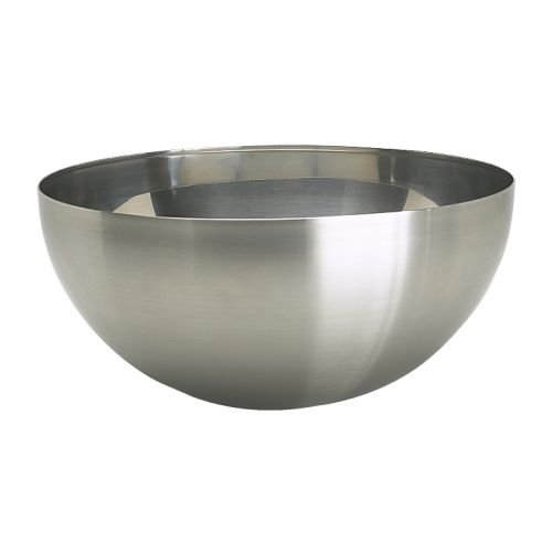 Ikea Blanda Blank Serving Bowl, 11", Stainless Steel