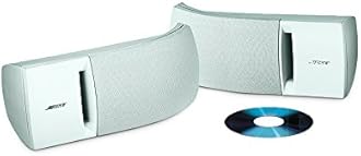 Bose 161 speaker system (pair, white) - ideal for stereo or home theater use - 27028