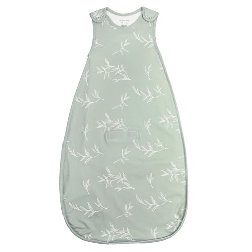 Image of CosyDiary Merino Wool & Cotton Sleep Sack 2-Way Zipper Adjustable Universal Size Sleeping Bag for Baby Year-round Use