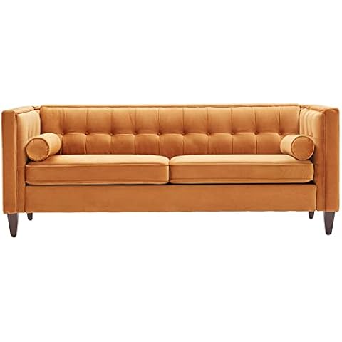 Dreamsir 78'' W Velvet Sofa Cover
