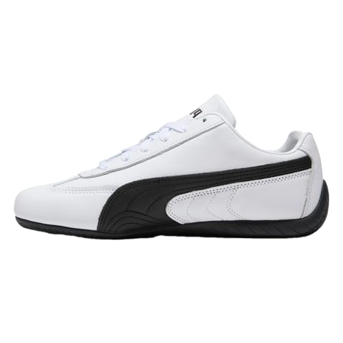 Image of PUMA Womens Speedcat Leather Lace Up Sneakers Shoes Casual - White