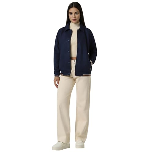 Image of Van Heusen Women's Regular Fit Casual A-line Coat, polyester blend