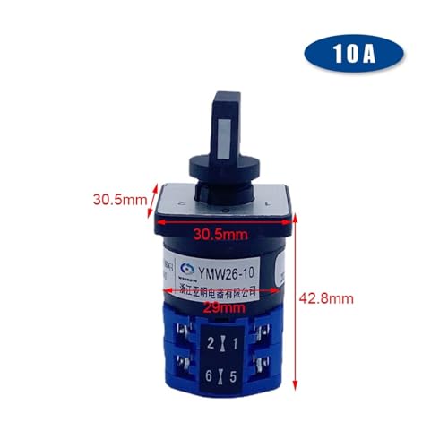 Commutateur rotatif LW26 idéal pour changer de source d'alimentation