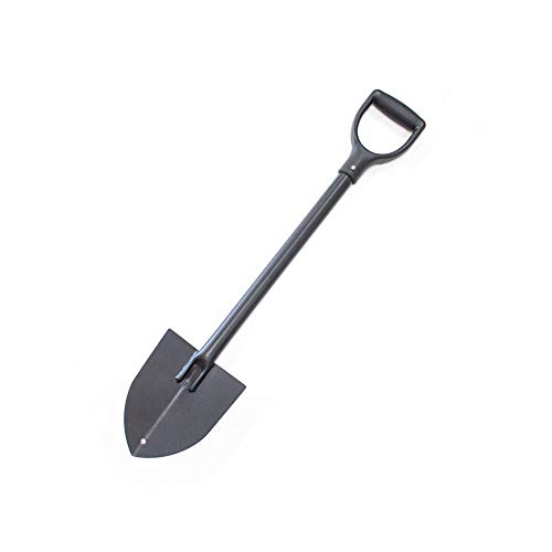 Bully Tools 92712 14-Gauge Round Point Trunk Shovel With Poly D-Grip Handle #TOP1