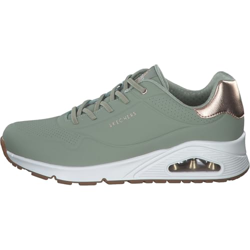 Image of Skechers Women Uno Cool Heels Lace Up Shoe