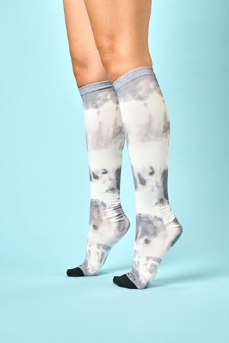 Image of Nurse Mates Women's 360 Socks | 12-14 mmHg Compression | Over The Calf | Comfort Support | 1 Pair