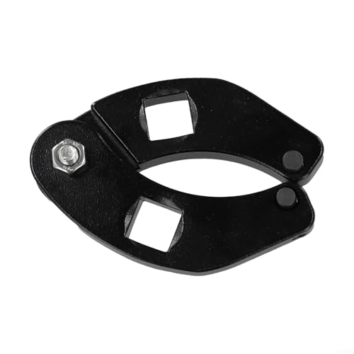 Bebykilemi Herramienta de llave de tuerca ajustable para extractor de tapas de cilindro hidráulico, compatible con equipos de granja y construcción, herramienta de reparación resistente
