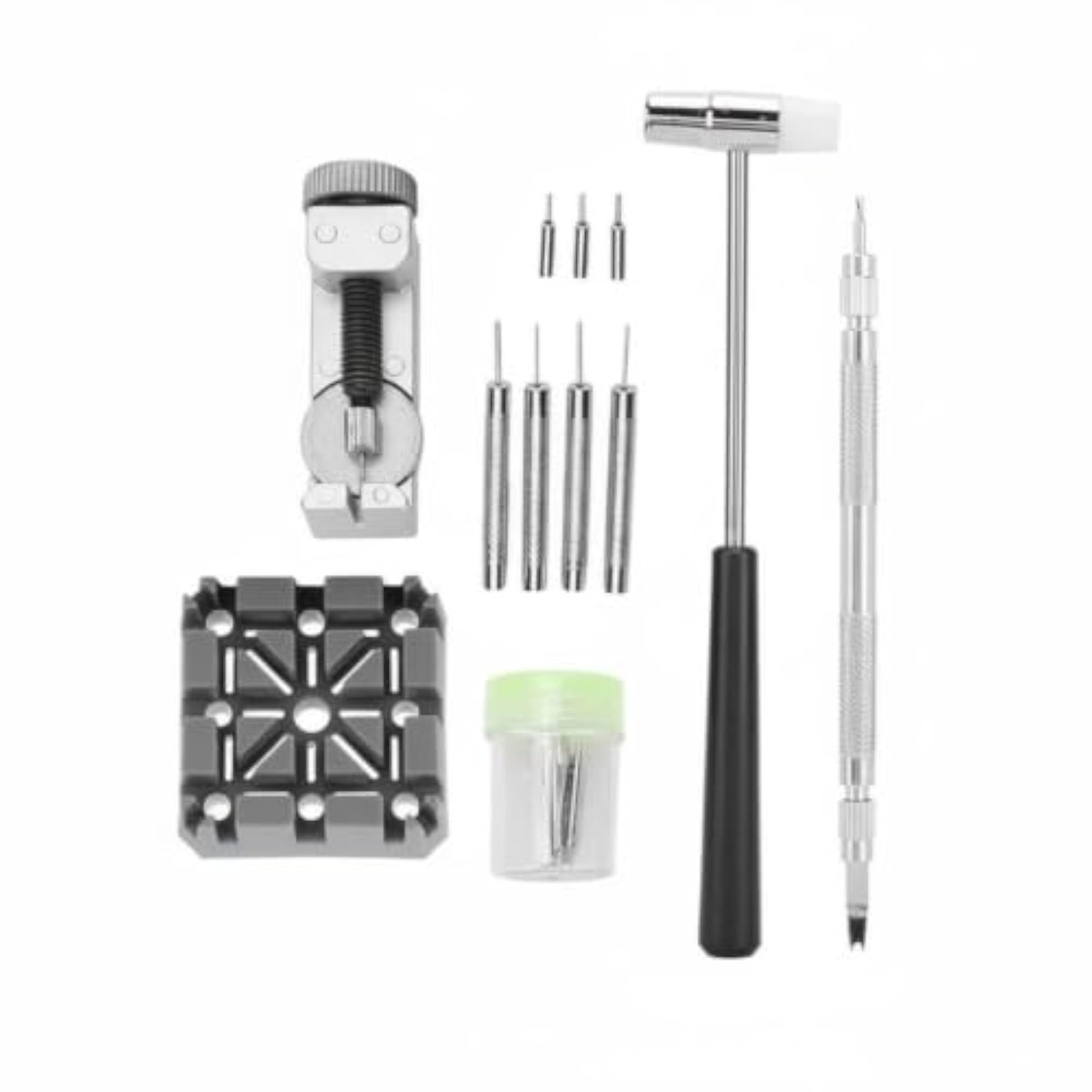 296 Pieces Watch Repair Kit, Multifunctional Tool Set