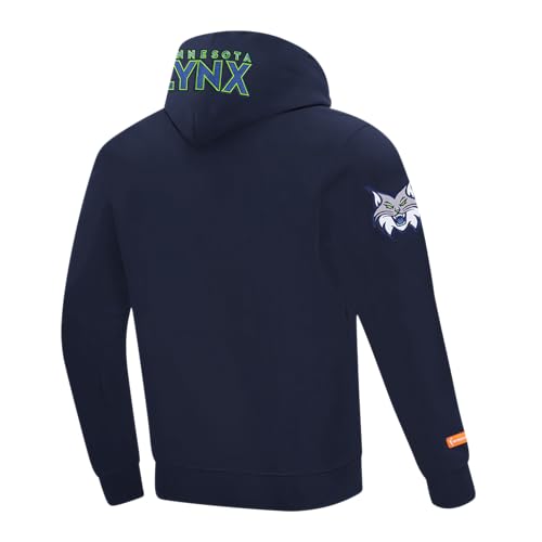 Image of Pro Standard Mens WNBA Minnesota Lynx Classic Player Name And Number Pull Over Hoodie