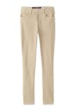 French Toast Girls' Super Stretch Skinny School Uniform Pants with Pockets, Khaki, 12