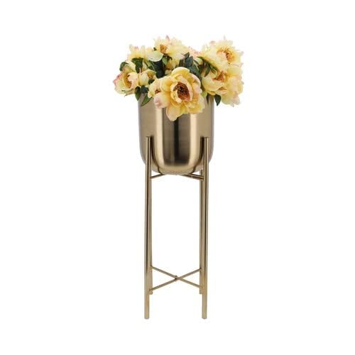 Image of Bee Creative Plant Stand Multiple Flower Pot Holder Shelves Planter Rack Storage Organizer Display for Indoor Outdoor Garden Balcony (MEDIUM PLANTER G)