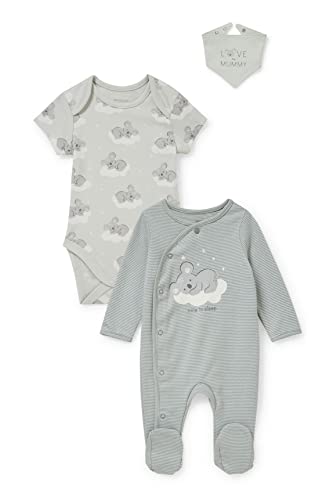 C&A Set Baby Jungen Baumwolle Body Fit Motivprint|Bedruckt mintgrün 50