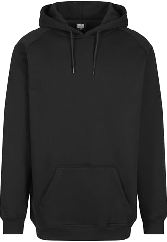 Urban Classics Herren Tall Hoody Kapuzenpullover,, per pack Schwarz (black 00007), X-Large (Herstellergröße: XLT)