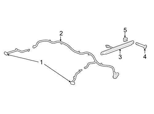 GM 22794639 LAMP ASM,RR CLER
