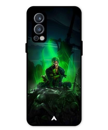 Image of Premium Anime 1 Case for Oneplus Nord 2 (Glossy Finish) Soft-Touch Metal TPU Back Cover, Shockproof, Designer, Aesthetic Mobile Phone Case