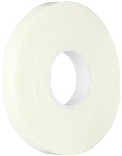 Image of 3M 4466W White Foam Tape, 0.5 inch Width x 5yd Length (1 roll)