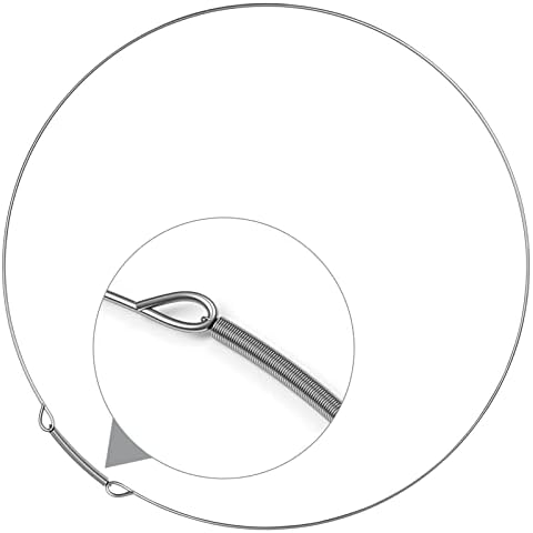 Dinghosen DC97-04973B Washer Door Boot Spring Clamp Assembly Wire Diaphragm for Samsung DC97-04973B Washing Machine, Washer Door Bellow Seal Clamp Ring Replacement, Prevents Water Leaks Cover