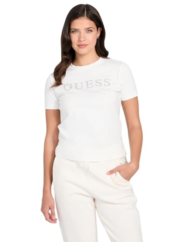 Guess Woman's T-Shirt Slim FIT T-Shirts Octavia RN SS T-Shirt M