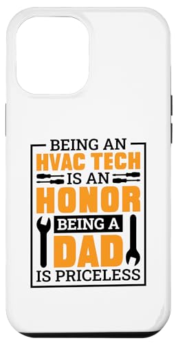 iPhone 12 Pro Max Hvac Tech Dad Design for Aircon Hvac Technician Father Case