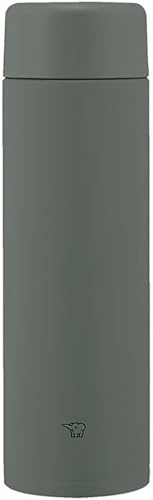 象印 水筒 600ml ステンレスマグ フォレストグレー シームレスせん スクリュー せんとパッキン一体化 お手入れ簡単 SM-GA60-HM
