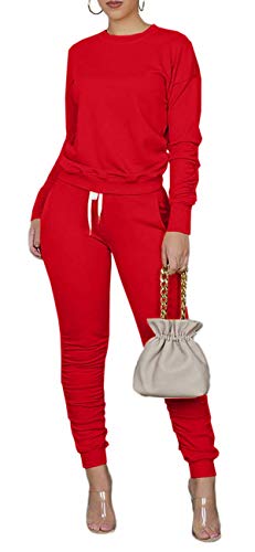 Image of TOPONSKY Womens 2 Piece Sports Outfit Tracksuit Shirt Shorts Jogger Bodycon Sets